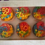 50 jaar: Abraham cupcakes