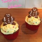 Kerst Cupcakes: Gingerbread 