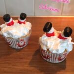 Kerst Cupcakes: Gevallen Kerstman